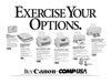 Canon Exerciseoptions